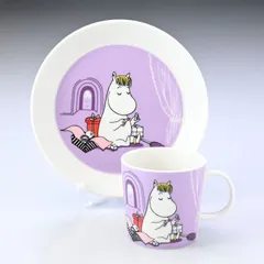 新品 アラビア マグカップ&プレート セット ムーミンクラシック スノークのおじょうさん 1052351 北欧