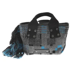 Sacai (サカイ) GEOMETRIC JACQUARD TOTE S ジオメトリック ジャガード トートバッグ グレー 22-0429Sのサムネイル