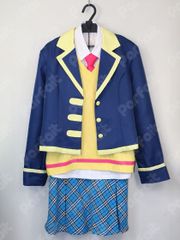 コスプレ衣装 プリパラ／南みれぃ（パプリカ学園中学部制服）（Lサイズ）【ウィッグ付き】