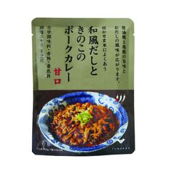 【送料無料！】結わえる　和風だしときのこのポークカレー（甘口）