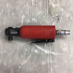 トネ(TONE) スタビーエアーラチェットレンチ 差込角9.5mm(3/8") AR3100S 34N・m レッド【草加店】