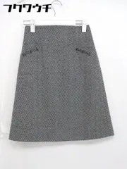 ◇ PROPORTION BODY DRESSING ビジュー バックジップ 膝丈 スカート サイズ1 ブラック レディース 【中古】 【1105200005721】
