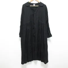 美品　Comme des Garçons コムコム　ウール　ブラックワンピース COMME des GARCONS 美品 AD2019 コムデギャルソン バック