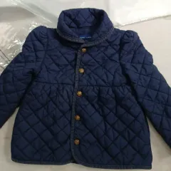 Ralph Lauren(ラルフローレン) ネイビー キルティング 子供用ジャケット 5 暑い秋/冬 58440