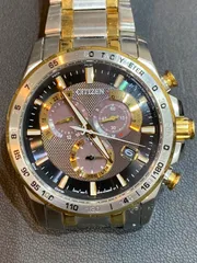 【CITIZEN】　エコドライブ　E610-S104840 電波ソーラー　稼動品 CITIZEN シチズン E610-S104840 エコドライブ アトミック タイム