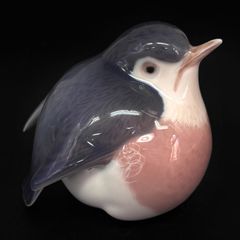 ロイヤルコペンハーゲン ブルーフル―テッド プレイン オーバル