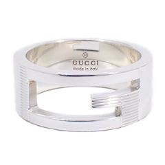 【美品】GUCCI グッチ Gロゴ リング 指輪 シルバー925 表記サイズ12 実寸11.5号【いおき質店】
