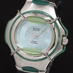 良品 オールドシチズン OXY 腕時計 新品電池 デイト 90s 緑 男性 稼働 