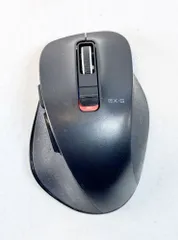 【HY】O【美品】【エレコム M-XGM10BBBK】Bluetooth対応 5ボタンマウス｜BlueLED搭載｜省電力設計｜OMRONスイッチ採用｜2台同時ペアリング可能｜EX-G 握りの極みモデル Mサイズ[定形外郵便、送料無料]HY002