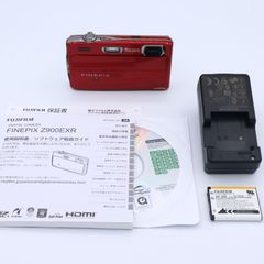 FUJIFILM デジタルカメラ FinePix Z900 EXR 光学5倍 レッド F FX-Z900EXR R　#250414_1B004445