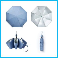 【新着商品】日傘 折りたたみ傘 シリーズ】 UVカット 紫外線遮断 完全遮光 Silver 遮熱 8本骨 熱中症対策 晴雨兼用傘 新設計 軽量 ワンタッチ自動開閉 頑丈で耐風撥水 メンズ five レディース 日焼け防止 おりたたみ傘 おしゃれ 【High 母