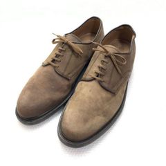 パラブーツ ドレスシューズ 革靴 スエード ベージュ 04 7728 H 7.5