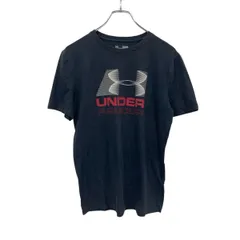 UNDER ARMOUR 半袖 ロゴTシャツ YLG ブラック アンダーアーマー プルオーバー スポーツ 古着卸 アメリカ仕入 a704-6073