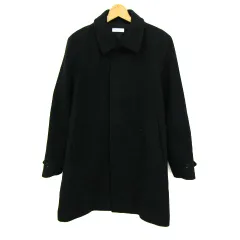 ビューティアンドユースユナイテッドアローズ ステンカラーコート アウター メンズ Mサイズ ブラック BEAUTY&YOUTH UNITED ARROWS 【中古】