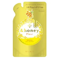 &honey (アンドハニー) フルール ヘアトリートメント 2.0 詰め替え 350g | リンス・コンディショナー