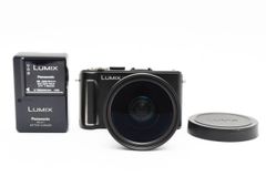 ★良品★ パナソニック Panasonic LUMIX DMC-LX3 ブラック レンズアダプター DMW-LA4 ワイドコンバージョンレンズ DMW-LW46付属 #874A188