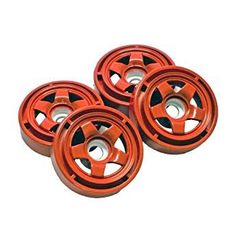 新品 ホットショット アルミ レッド ホイール タイヤ - メルカリ
