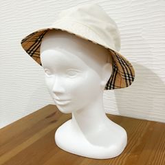 BURBERRY・バーバリーブルーレーベル・帽子ハット・ノバチェック
