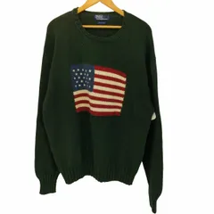 ポロバイラルフローレン Polo by RALPH LAUREN 星条旗 ニット セーター メンズ 表記無 