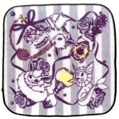 【中古】タオル・手ぬぐい(キャラクター) サンダース＆シャワーズ＆ブースター デザインハンドタオル 「一番くじ Pokemon Eievui＆Antique」 F賞