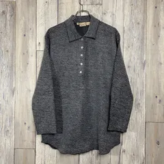 【 Woolrich ウールリッチ 】長袖 ニット ポロシャツ レディース S
