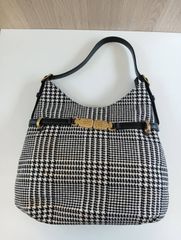 PERTEGAZ ペルテガス ハラコ×本革 レザー ミニ 2wayハンドバッグ 