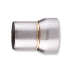 (外径 マフラー用 φ 60.5 mm バイク → サイレンサー 内径 アダプター 50.8 mm) ジョイント 変換 中間 パイプ スペーサー Lezalic 汎用 (外径φ60.5 mm→サイレンサー内径50.8mm)