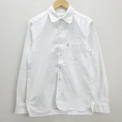 G■エーグル/AIGLE 長袖シャツ/コットン【M】白/men's/68【中古】■