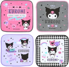 サンリオ SANRIO プチタオル4枚セット ハート クロミ クロミちゃん 子供用 ミニタオル ハンカチ ハンドタオル 250007