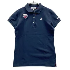 サイズ：1 JACK BUNNY ジャックバニー  半袖ポロシャツ  ネイビー系 [240101535556] ゴルフウェア レディース ストスト