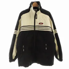 アディダス adidas デサント DESCENTE ブルゾンジャケット ナイロン ロゴ L 黒 ブラック AW810 ■MA  /EEのサムネイル