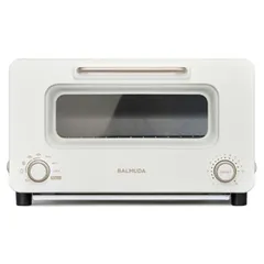 メーカー正規品 新品 バルミューダ BALMUDA The Toaster Pro スチームトースター サラマンダー機能つき ホワイト K11A-SE-WHのサムネイル