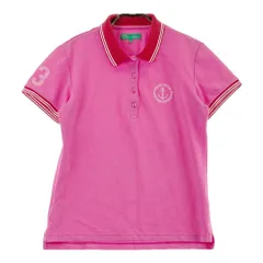 サイズ：1 23区GOLF ニジュウサンクゴルフ  半袖ポロシャツ  ピンク系 [240101224072]# ゴルフウェア レディース ストスト
