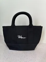 ロンハーマン RonHerman Ron Hermanトートバッグ トートバック レディース メンズ カジュアル おしゃれ 通勤 通学 ロゴ ブラック