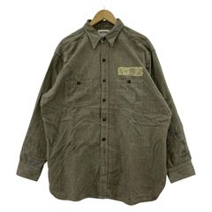 BOW WOW 長袖シャツ 24AW PRISONER BLACKシャンブレーシャツ L