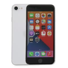 iPhoneSE2 第2世代 64GB ホワイト Apple A2296 SIMフリー  Cランク スマホ 本体 送料無料