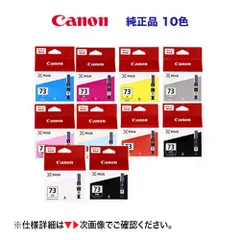 【新品未使用】10色　Canon pro10s キャノン 純正品 　PGI-73 純正】キヤノンプリンター用 インクタンク 【ワンクリック