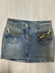 D&G★DOLCE&GABBANA❤ペインター ‪☆デニムスカート❤イタリア製 D&G☆DOLCE&GABBANA❤ペインター ‪☆デニムスカート❤イタリア製‬