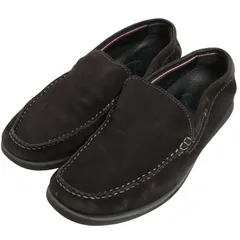 Stefano Rossi ステファノロッシ SR03785 秋冬★ スリッポン ローファー モカシン Sz.26cm メンズ 黒