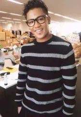 【中古】生写真(男性) 三代目 JSoulBrothers/ELLY/上半身・衣装黒グレーボーダー柄・体左向き・首傾げ/「リフレイン」 EXILE mobile＆EX FAMILY会員限定特典