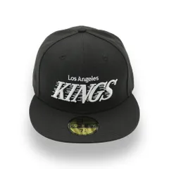 日本未発売 ニューエラ ロサンゼルス・キングス モーションロゴ キャップ / NEW ERA NHL LOS ANGELES KINGS MOTION LOGO 59FIFTY [BLACK]
