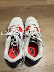 【お買い得品】NIKE AIR MAX 90 ナイキ エアマックス90 スニーカー メンズ 27.5cm 白／赤