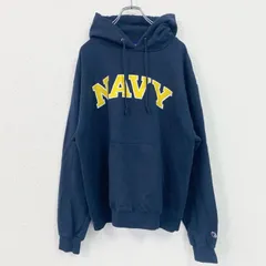 古着 used　champion　チャンピオン　リバースウィーブ　スウェットパーカー/フーディー　紺　ネイビー　Lサイズ