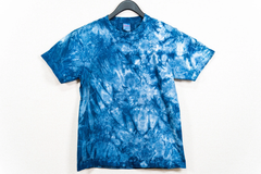 A070「藍染め専門店が手掛ける藍染」メンズ　半袖　Tシャツ