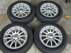 2310-361　weds　アルミホイール＆スタッドレスタイヤ　175/65R14　2021年　4本セット