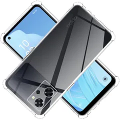 【新着商品】TPU 保護ケース クリア カバー背面 ンプロテクター ソフト ケース 透明シェル 【耐衝撃 A エアバッグ 滑り止め すり傷防止 Reno9 薄型 軽量 OPPO スリム 携帯便利】Reno9 A 対応 專用スマホ ケース