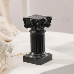アンティーク　彫刻ギリシャ柱風　オブジェ アンティーク 彫刻ギリシャ柱風オブジェ セット