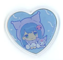 【中古】マグネット・磁石 黒川あかね×クロミ 「【推しの子】×サンリオキャラクターズ POP UP STORE ハート型アクリルマグネット」
