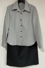 ナチュラルベーシック★NATURAL Basic★ブラウススカート2点★秋セット★ナチュラルベーシック★NATURAL Basic★スカート+ブラウス2点セットのサムネイル