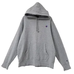 Champion　Lサイズ　パーカー　裏起毛　綿使用　グレー
